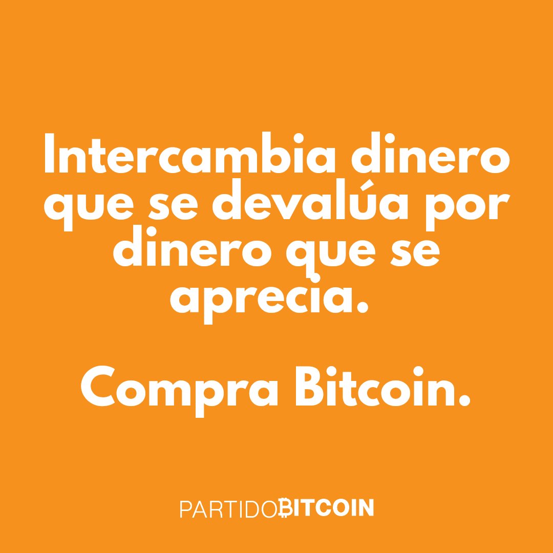 humanitosplanB's tweet image. 💱 Protege tu futuro financiero cambiando al mundo del Bitcoin. 

¡Toma el control de tu dinero hoy!

#bitcoinespaña
#bitcoinespañol #CompraBitcoin #FuturoFinanciero #InversionInteligente #PartidoBitcoin
#Bitcoin