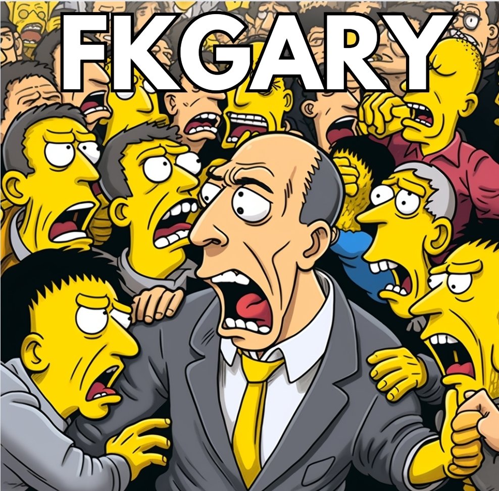 This is more than a meme
This is a MOVEMENT to save crypto and fight back against the corrupt bodies that DO NOT REPRESENT US - the people, and what we want #FKGARY $FKGARY !
