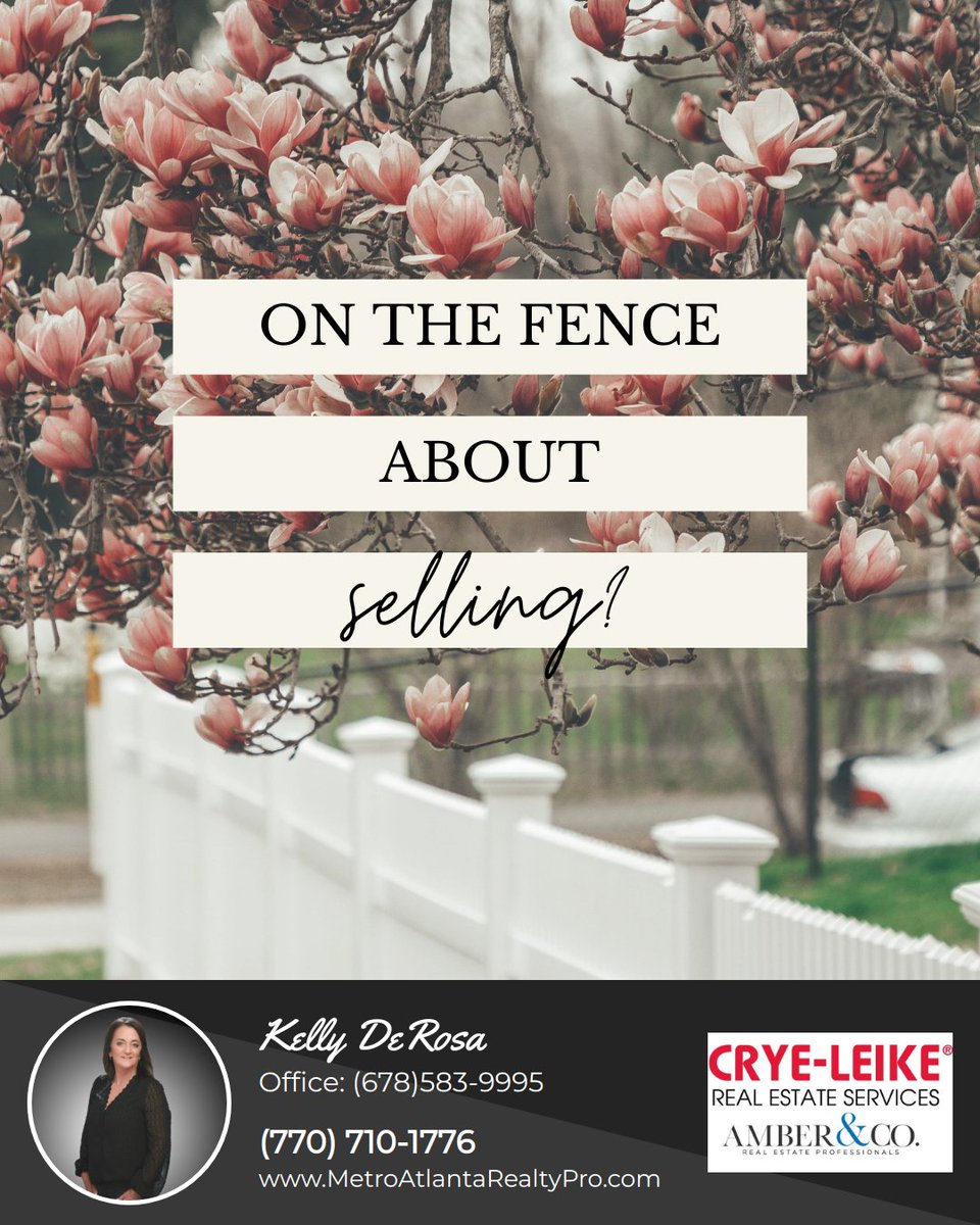 Are you on the fence about selling? The real estate market is HEATING UP and you don't want to miss out on some great opportunities, so let's talk about it! #WeNeedInventory #KellySells #RealEstate #Selling #HouseSelling #SellAHome #NowSelling #HousingMarket #HomeSellers
