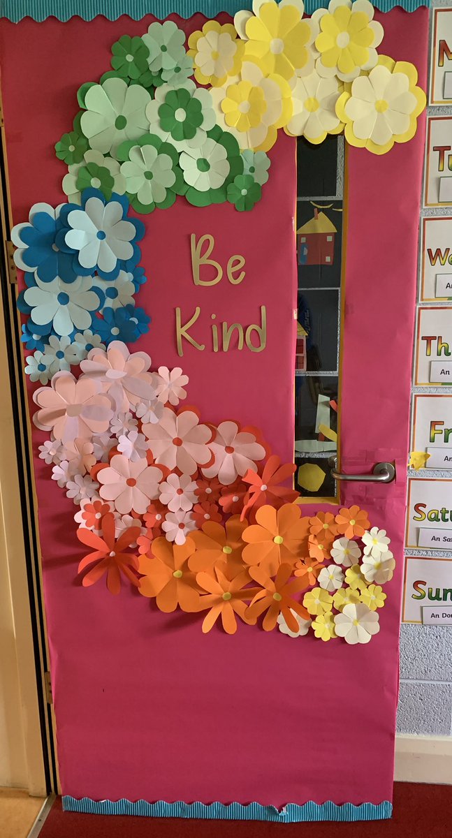 IosaScoil's tweet photo. Kicking off Wellness Week 2023 ππΌ letβs have a look at some of the classroom doors! Massive effort by everyone to make our school an even better place to learn, work and play #wellbeing #wellnessweek2023 #positivity https://t.co/GPtuxXt2jz