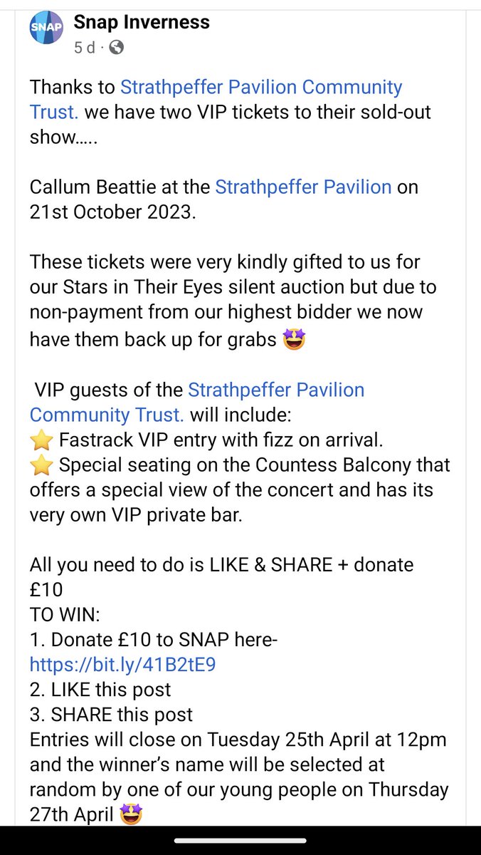 SNAP Inverness tweet media