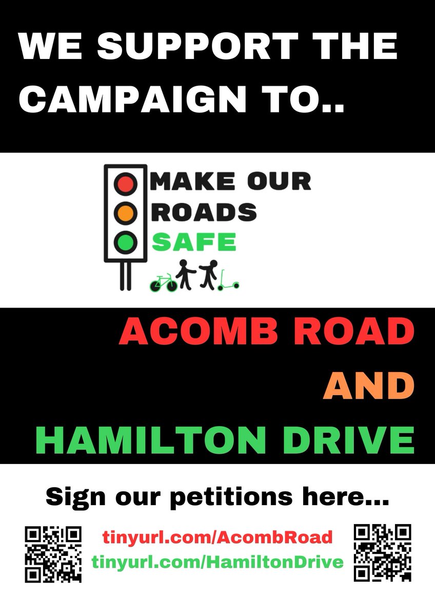 SaferARHD's tweet photo. News about X-ing patrol on Acomb Rd is a start, but we still need safer road conditions to help kids doing after-school activities &amp; getting around outside school hours. Also, no improvement yet on Hamilton Drv. We now need Council to deliver reduced speeds &amp; crossings. https://t.co/8MNv5rCzJb