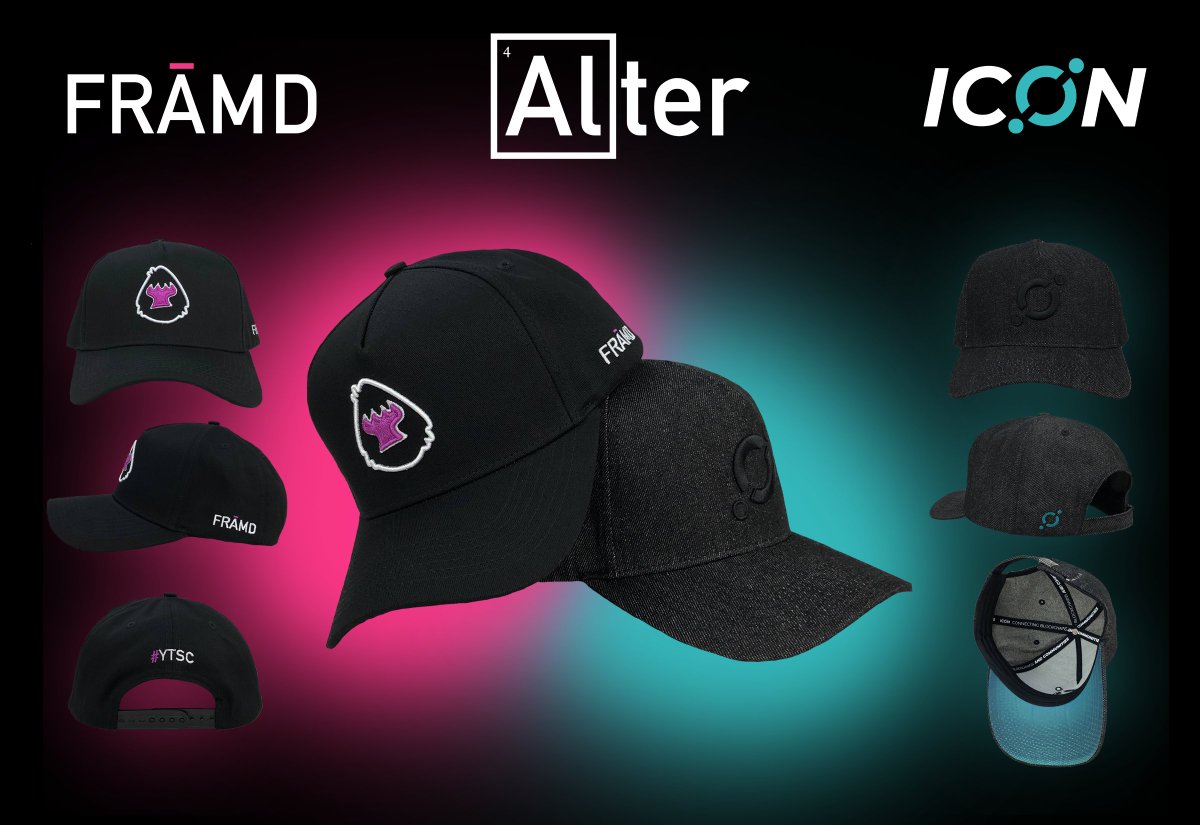 ⚫️⚪️We Are Live⚪️⚫️

The collab caps are now live:

FRAMD: alterdrop.co.uk/product/framd-…
ICON: alterdrop.co.uk/product/icon-c…

To celebrate we are giving away 1x FRAMD cap and 1x ICON cap, all you need to do is:

-Follow <a href="/FramdNFT/">FRĀMD</a> <a href="/helloiconworld/">ICX Postman</a> <a href="/AlterDrop_/">Alter</a> 
-Like &amp; Retweet
-Tag 2 friends