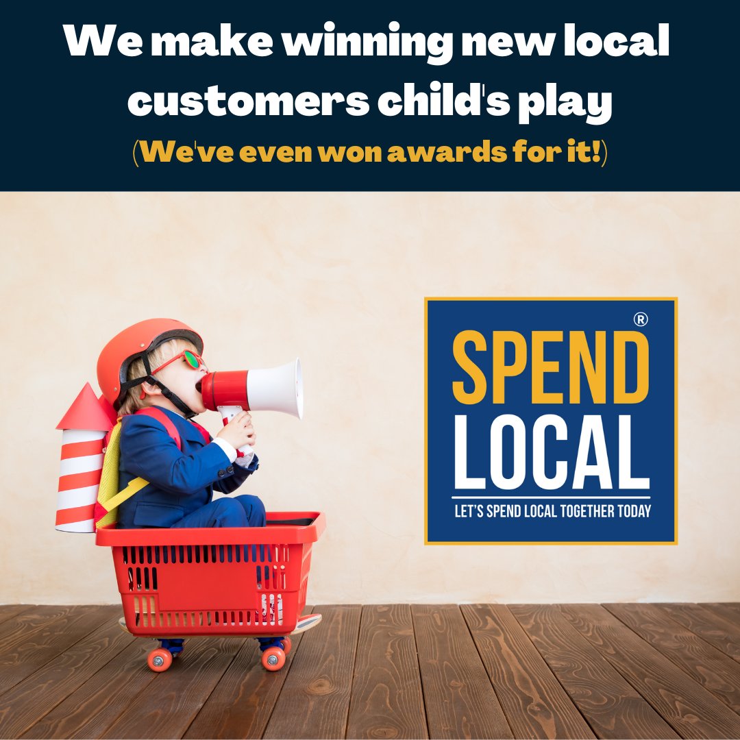 spendlocaluk's tweet photo. Getting new local customers should be child's play... right? Contact us today, to see how we are helping small businesses all over the UK #secrettosuccess #morecustomers #smallbusinesses #startups #localbusinesses #spendlocaluk #greatresults #localmarketing #onlinemarketing https://t.co/tw0ug8tfbM