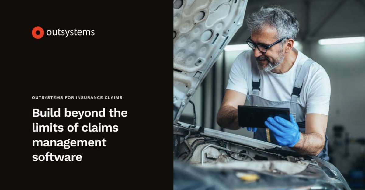 Over 150 #insurance organizations around the globe are using #OutSystems high-performance #lowcode to build customer-facing #apps, internal operations or core claims management systems. Find out why: outs.so/810EB0 

#OutSystemsPartner
