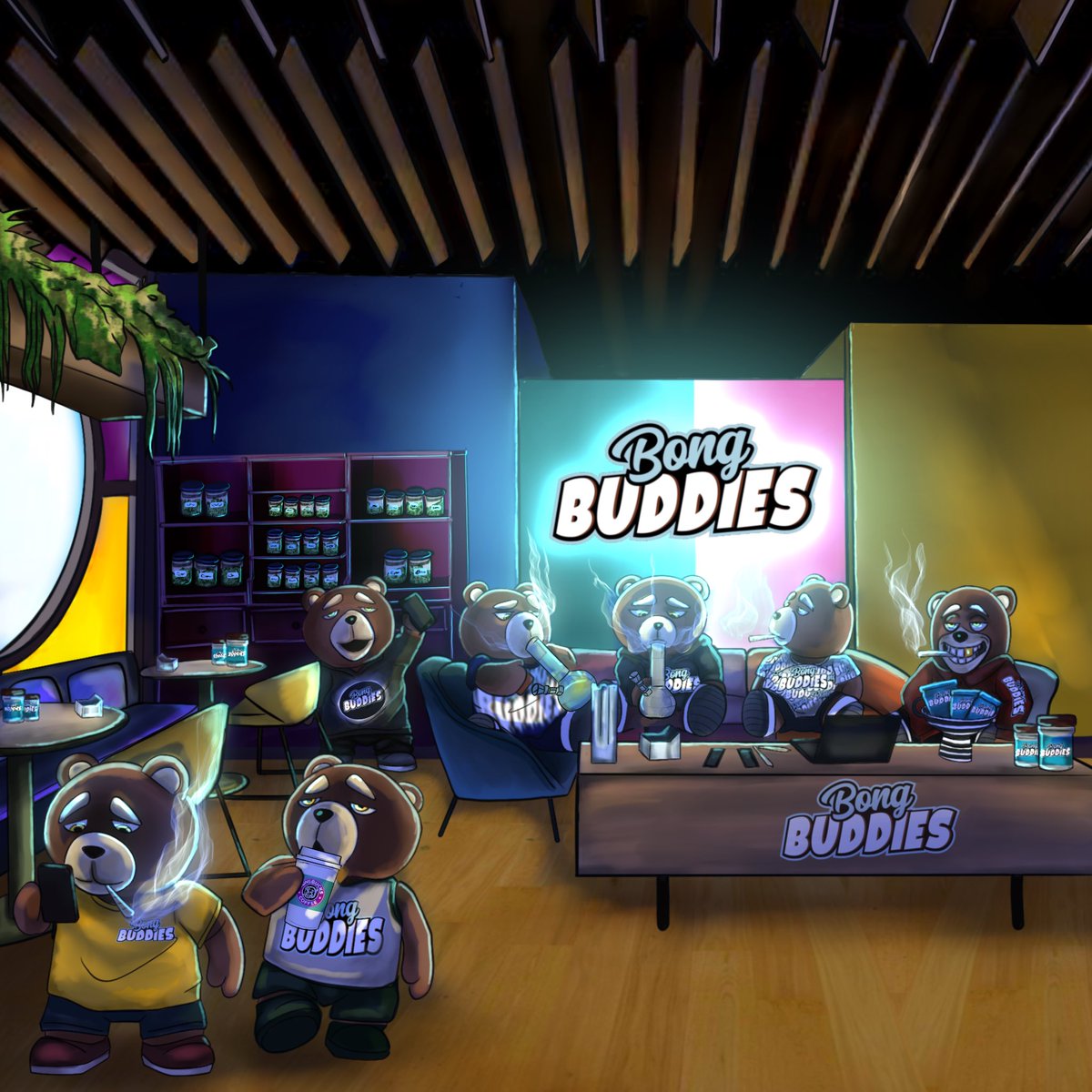 GM Buddies 🐻

We love seeing the community come together for their love of 🪴💨

Hope you all have an amazing week 🙏🏼

#BongBuddies #420Friendly