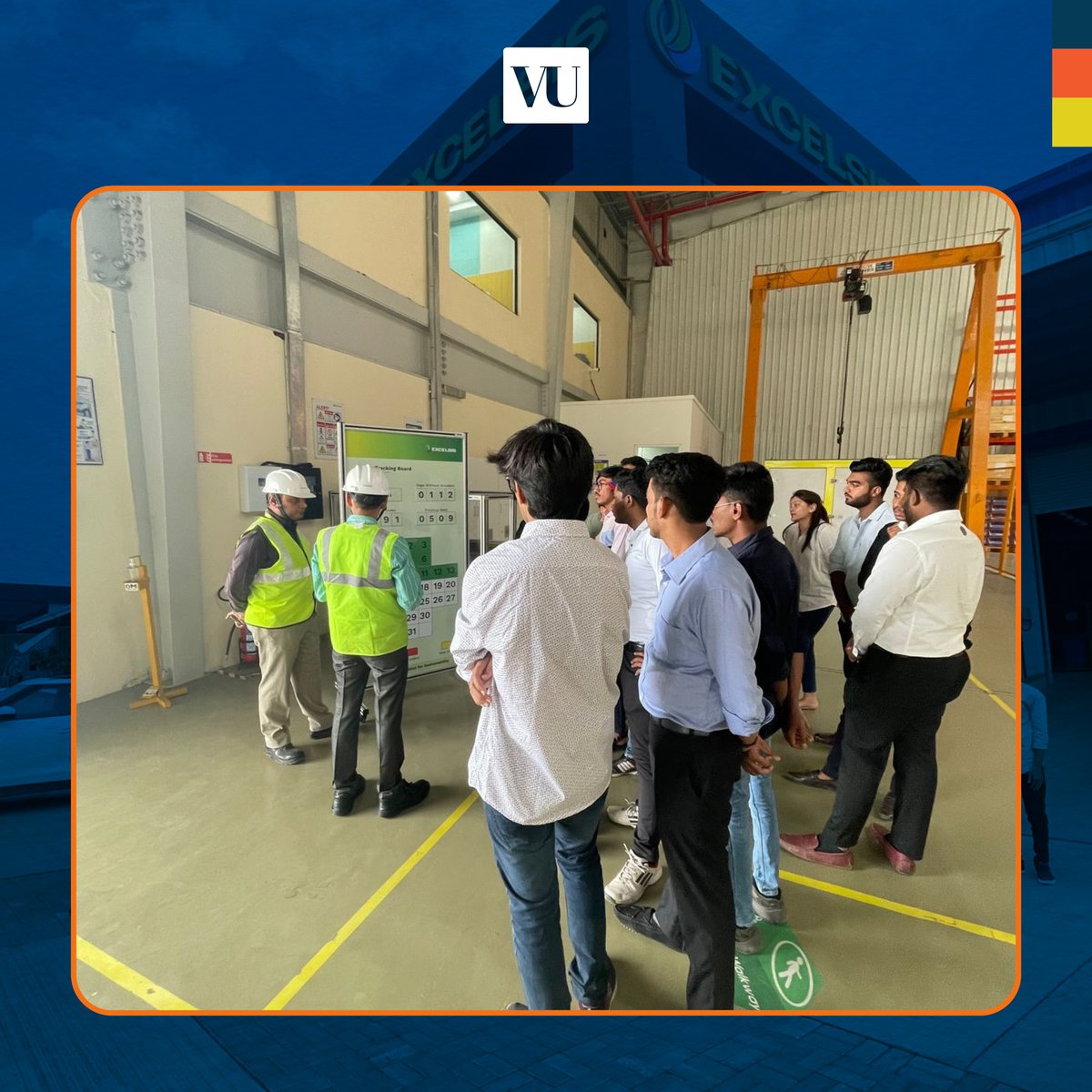 We are happy to share that BBA and BBA IB students of the Faculty of Commerce and Management were taken on an industrial visit to Excelsis Energy Pvt Ltd, Chakan, Pune on 14th March 2023. 
#BBA #bbaib #students #industrialvisit #ExcelsisEnergy #chakan #practicalknowledge
