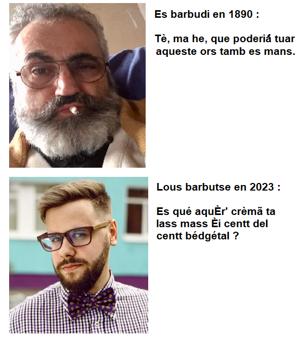 Perpausat per Gaby Balloux !
#memesengascon #barbas