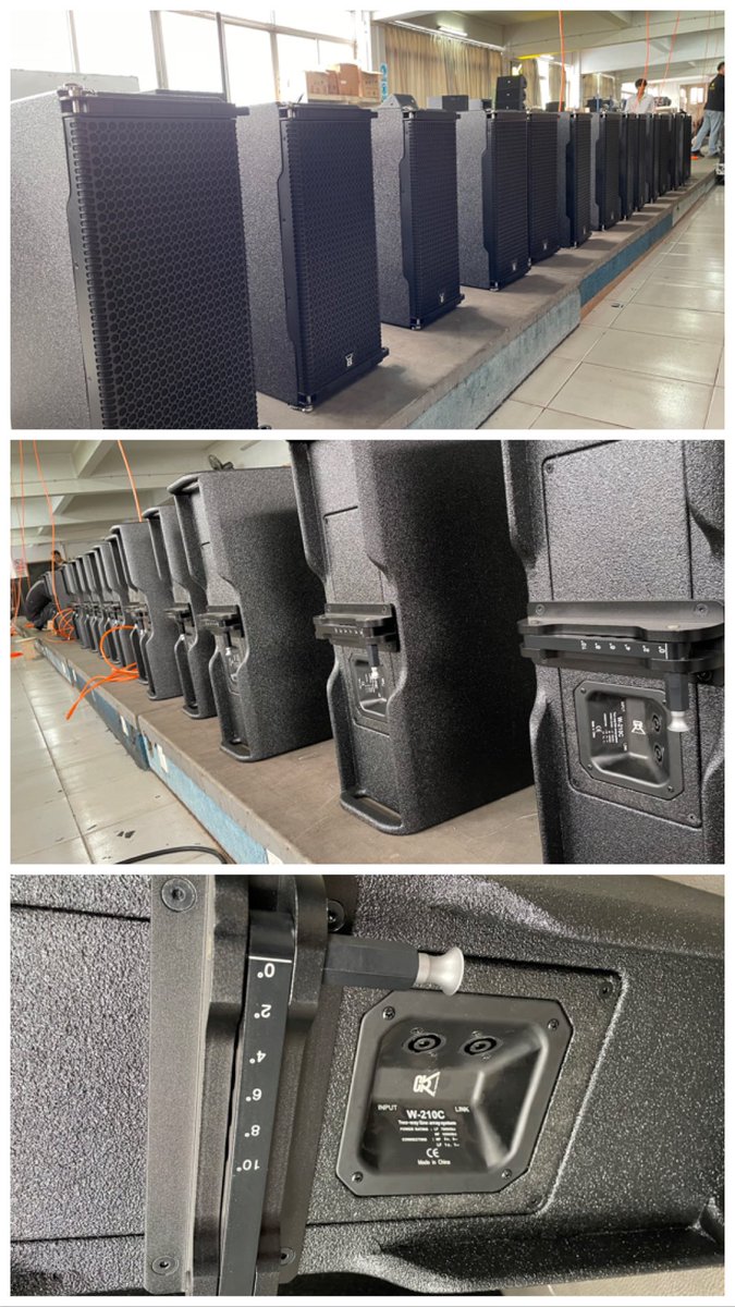 CVR audio hot sell double 10 inch line array model W-210C

Whatsapp: + 8615989124336
Email: Sara@cvraudio.com
#cvraudio #installsound #loudspeaker #pasystem #monitorspeaker #audioengineer #festivals #liveevents #linearraysystem #prosound #sportaudio #stadium #D-3004