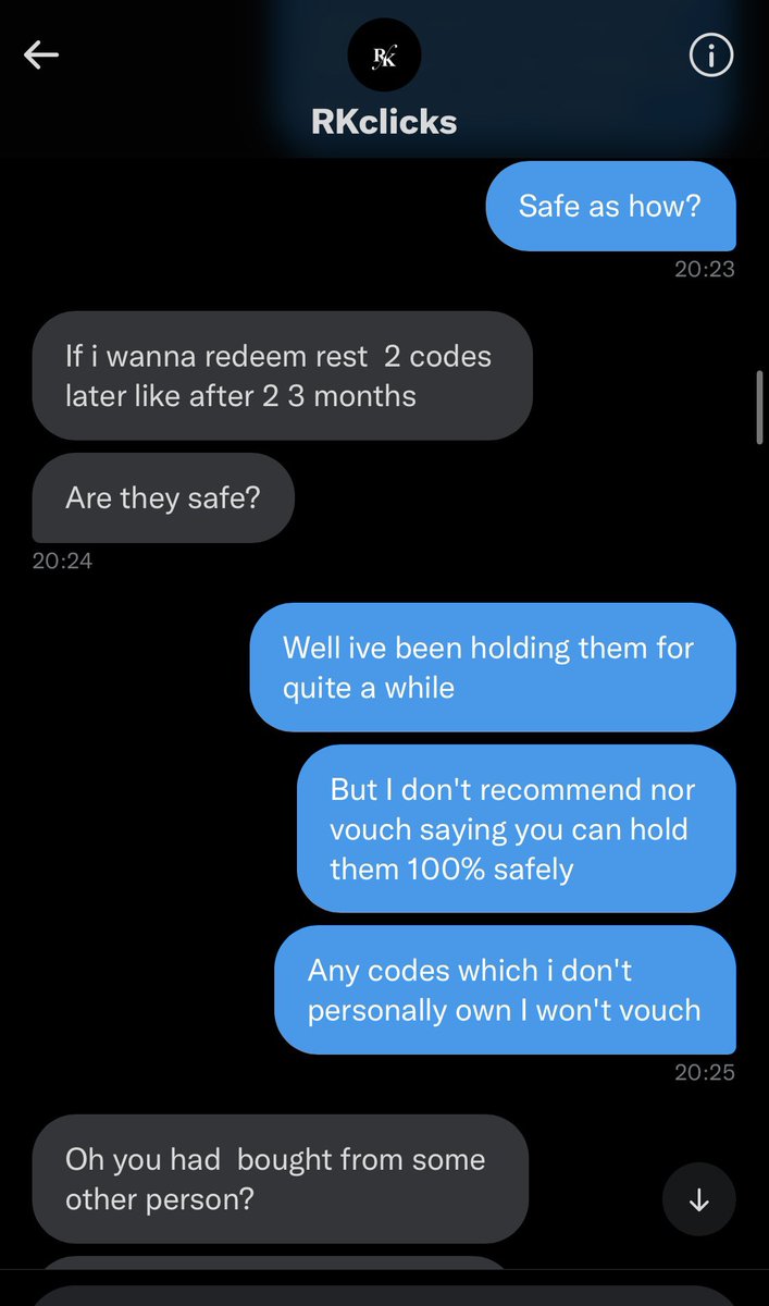 OG Heromart Code Seller tweet media