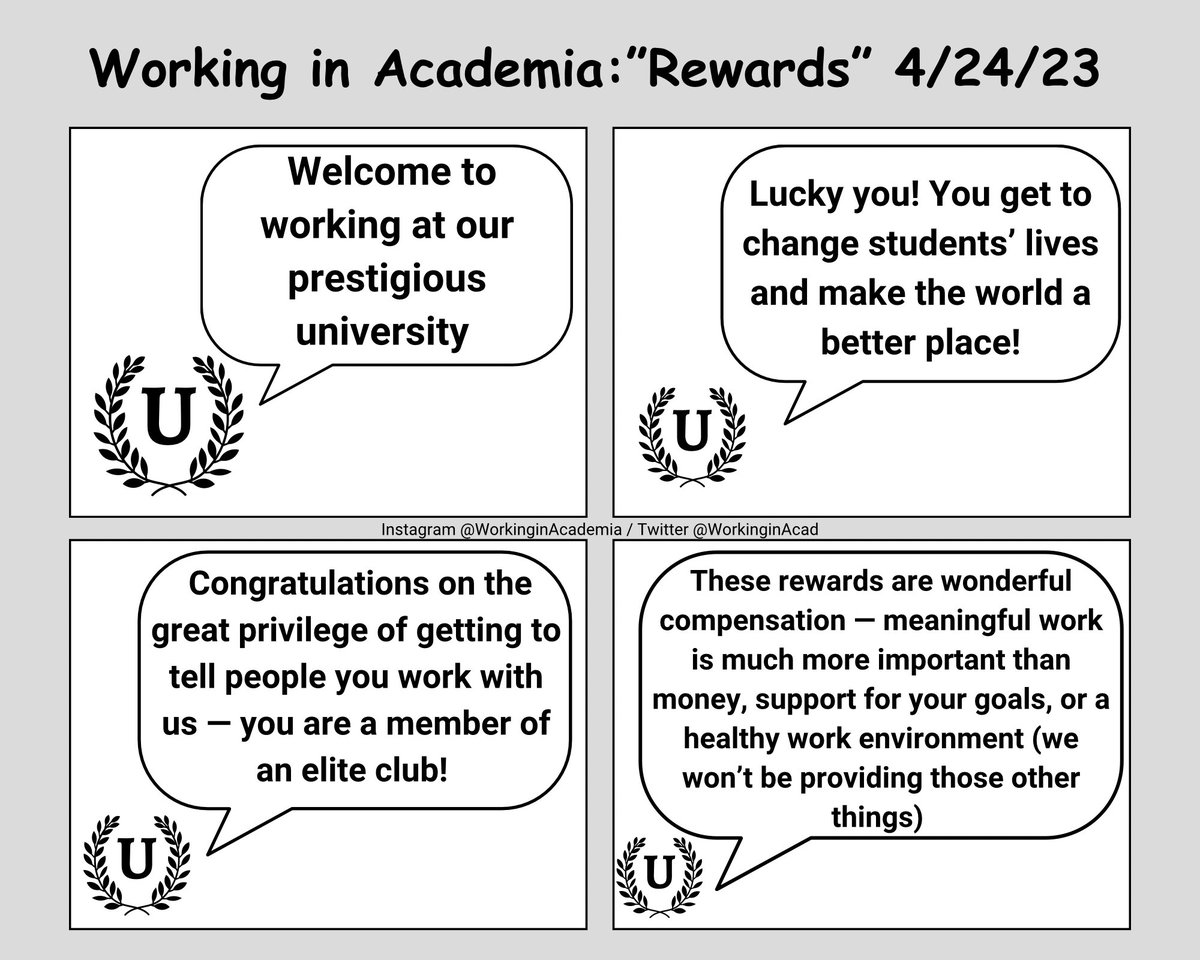 WorkingInAcad's tweet photo. #webcomics #AcademicTwitter #AcademicChatter #academiaexit https://t.co/vBH382aTp4