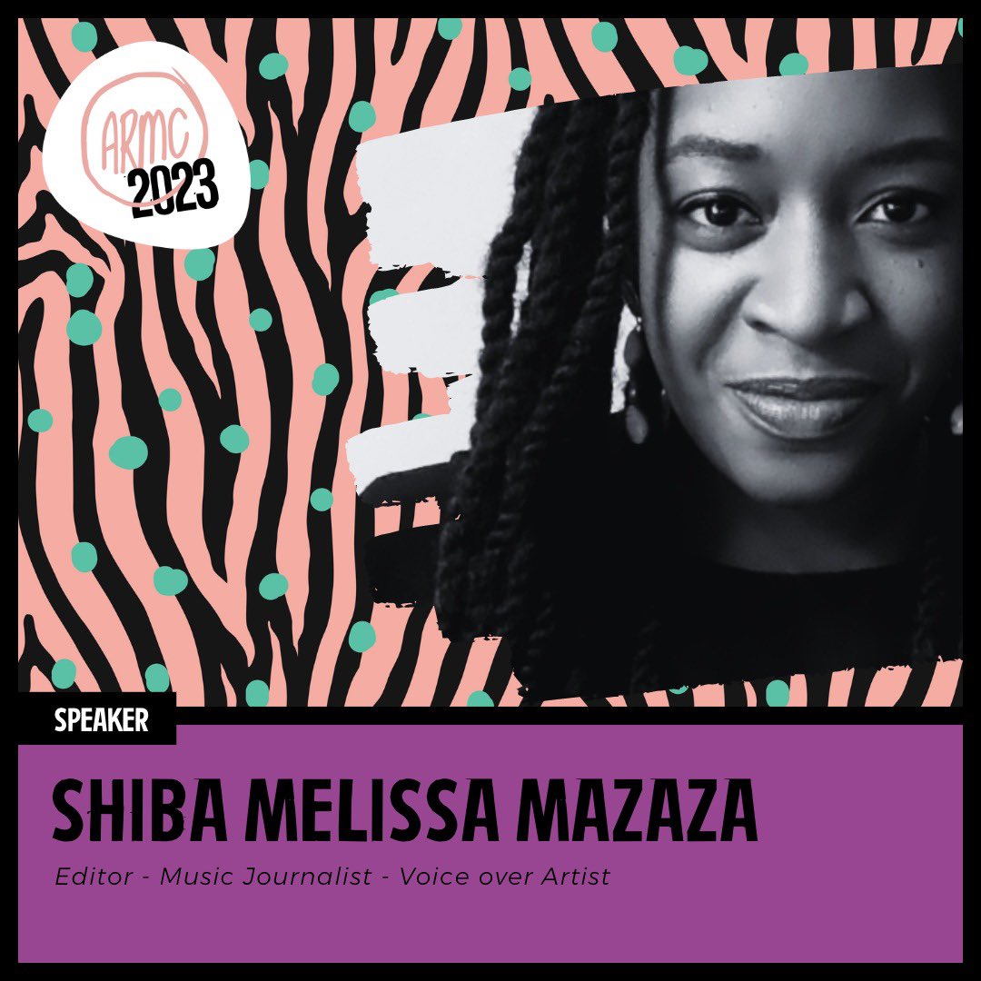 We are excited to have the multi-talented @ShibaMelisaMazaza who is an Editor, Music Journalist and a Voice over Artist to join us as one of the panel speakers at #ARMC23 under the topic “The power of the pen: How Music Journalism Shapes and Advances Music Culture”
