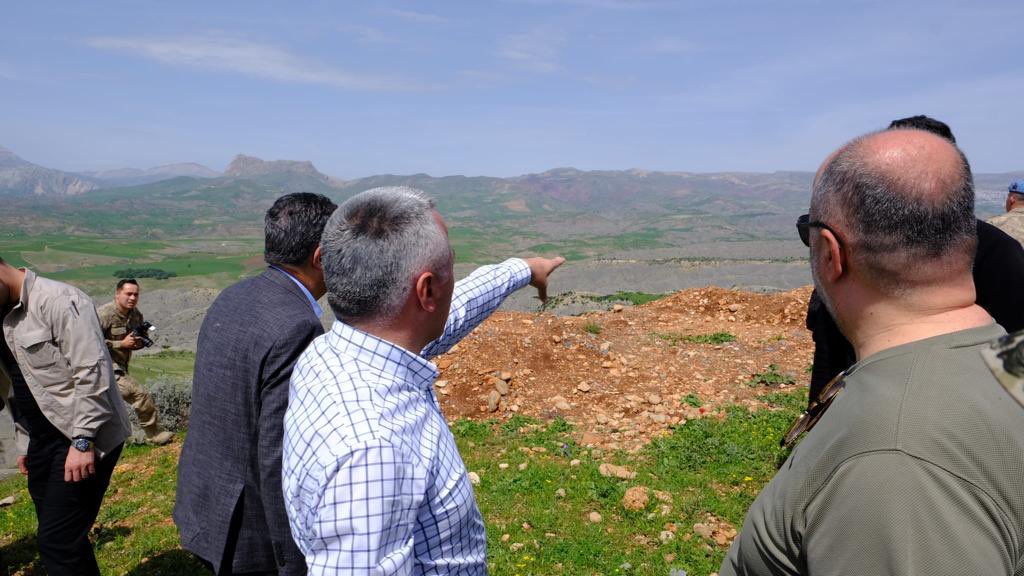 TPAO Genel Müdürü Melih Han Bilgin ve beraberindeki heyet ile birlikte, ilimizde yapılması planlanan TPAO Bölge Müdürlüğü Yerleşkesi için incelemelerde bulunduk.