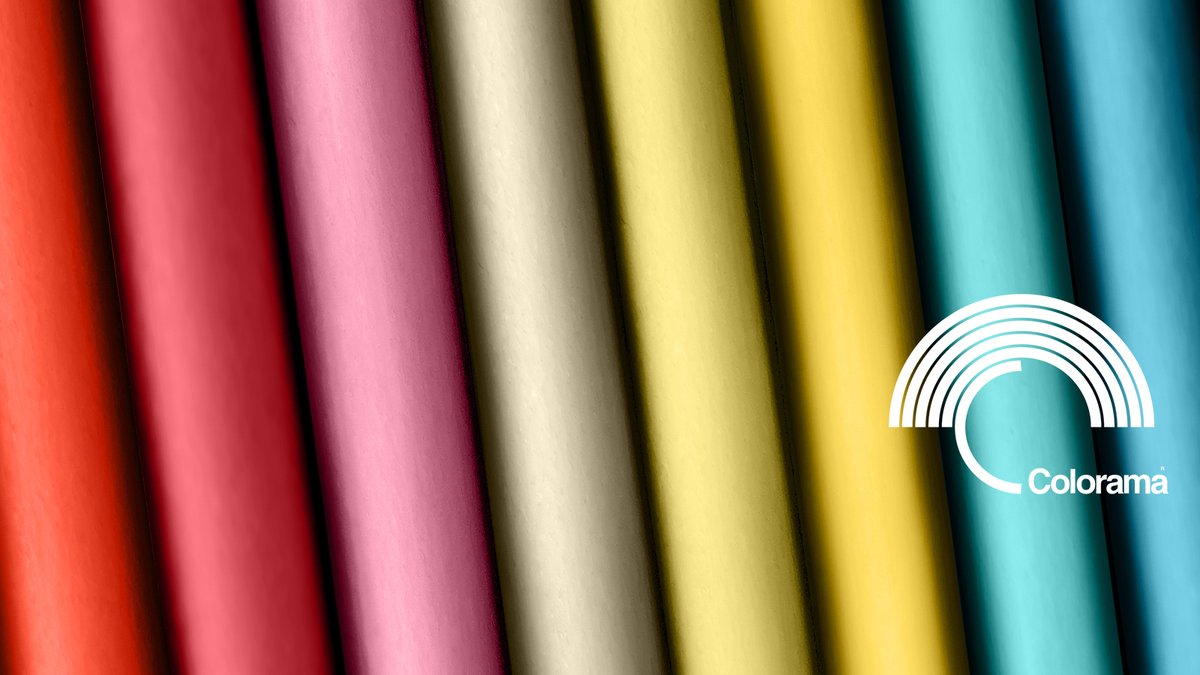 Freshen up your studio shoots with some new season colours! ☀️🌻😎

Colorama colours from left to right: Mandarin; Coral Pink; Carnation; Vanilla; Lemon; Dandelion; Larkspur; Aqua.

Colorama background paper available at AJ's

aj-s.co.uk/collections/pa…