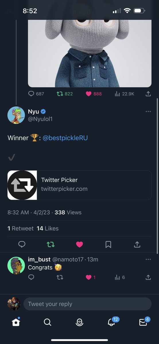 @Nyulol1 Check dms please !! I Never got the nft you said I won :/