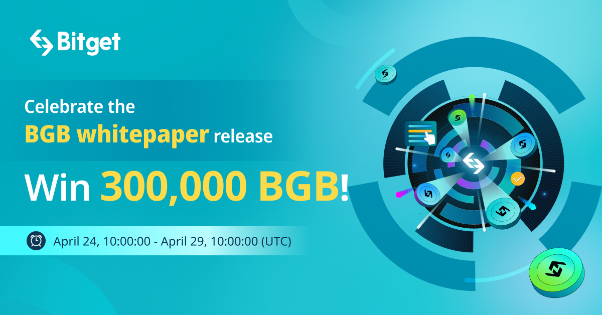 🚀 #Bitget's platform token, $BGB, has updated its whitepaper!

Read it now and participate in a Q&amp;A to win up to 60,000 $BGB per person (total prize pool: 300,000 BGB)!

✅ Follow us, RT &amp; tag 3 friends

🎁 20 lucky winners, 10 $USDT each

➡️ Join now: bitget.com/events/bgb-whi…