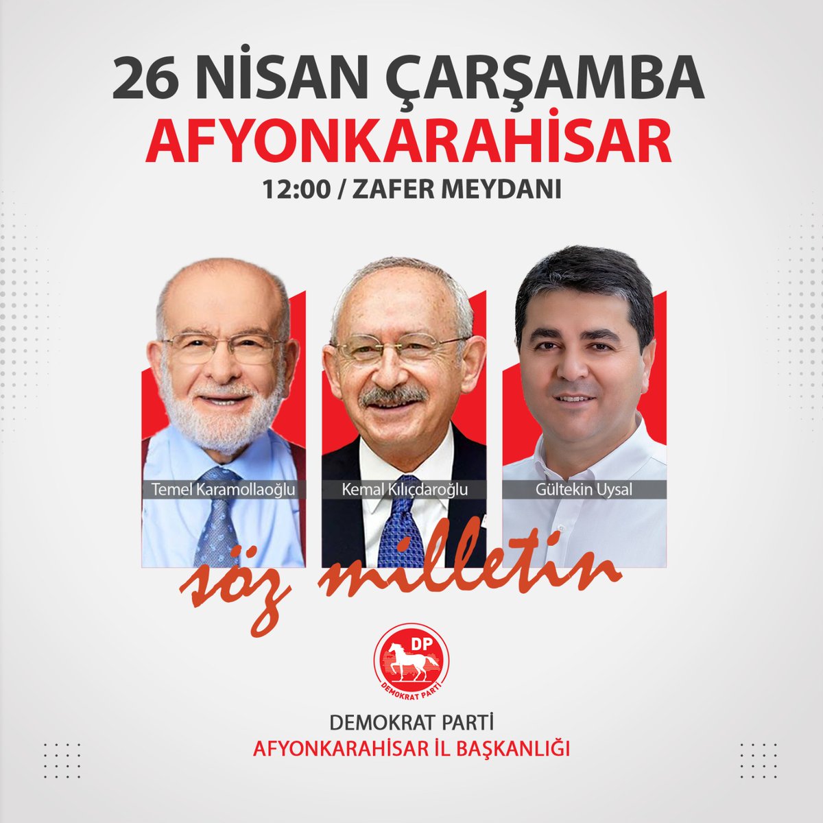 Haydi! Afyonkarahisar. Söz Senin, Söz Milletin...