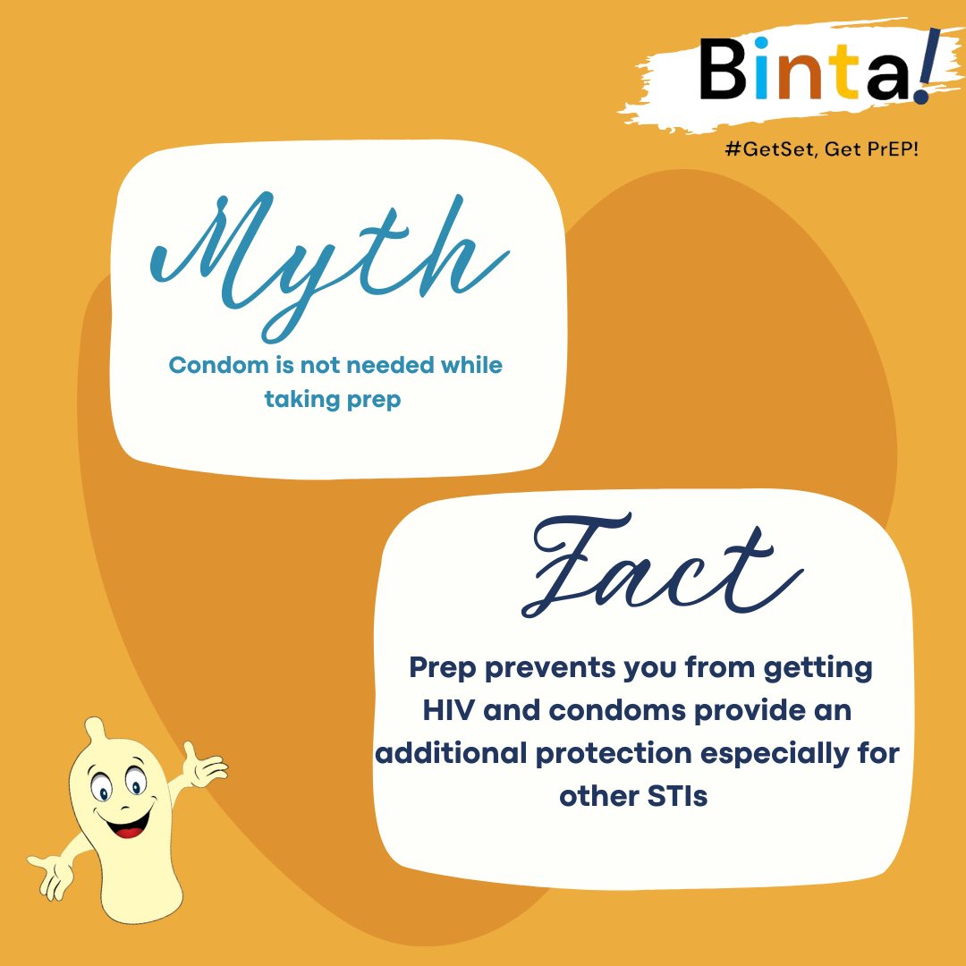 TeamBinta's tweet image. How vast is your knowledge about HIV/AIDS? 🤔

Visit us today at BINTA and get to know more….. 🤗

#hivprevention #getset #getprep