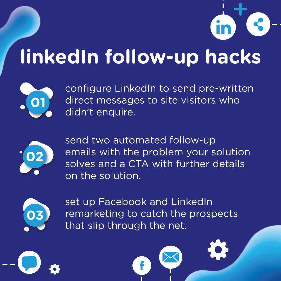 ProkomOrg's tweet image. Contacting a potential lead on #LinkedIn is one thing, but have you got a follow-up process in place? Close a higher percentage of leads by following these tips. For more social insights in the #printindustry, visit – bit.ly/prokomhome.