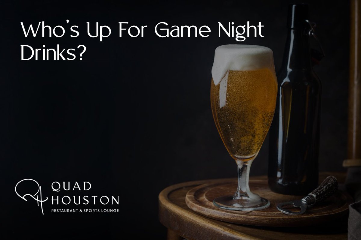 Who’s Up For Game Night Drinks? Quad Houston Restaurant & Lounge COming Soon!

#thirdwardtx #quadhtx #thedencigars #almeda #houstonbars #houstonlounge #houstonsportsbar #houstonnightlife #goodvibes #houstonfoodies #htx