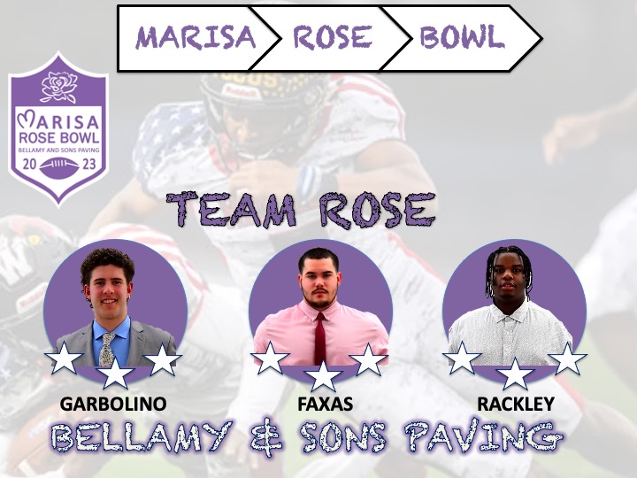 bordenfb4ever's tweet photo. #MotivationMonday Marisa Rose Bowl sponsored by Bellamy &amp; Sons Paving will be played on Thursday June 29 @WhsBarronsFB @MyCentralJersey 4 kids in need from Middlesex County. We're ☝️⭐️🏈 raising $736k in 27 games! @Pines_Manor @MetroTeamSports @AdidasTeam_Tess @FoundationMT https://t.co/j4DmczEUmP
