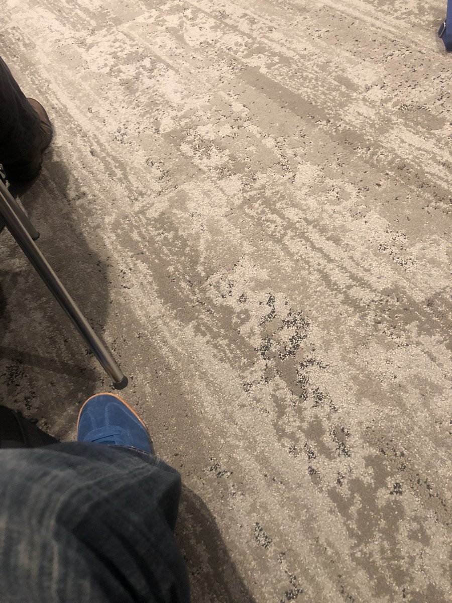shaunlawson's tweet photo. #carpetsofCHI #CHI2023 nice marbling effect on this one https://t.co/aVoCvdlB3x