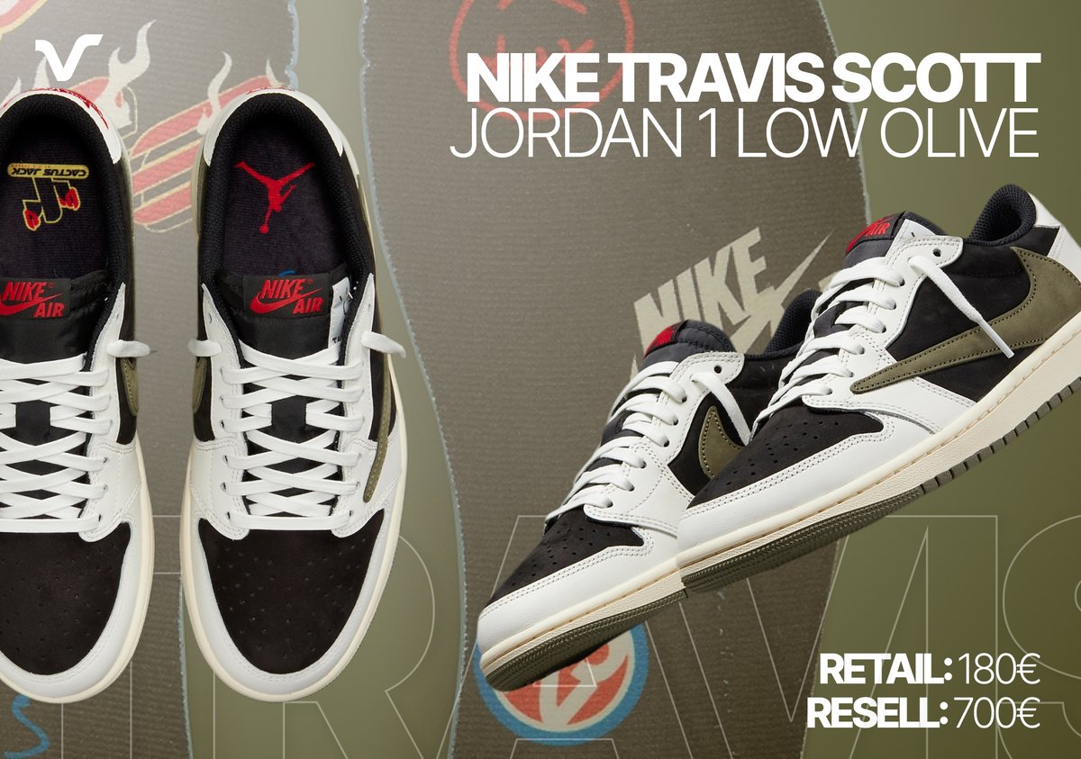 Venom_Cooks's tweet photo. Die Woche ist gekommen🫒
Der Travis Scott x J1 Low Olive steht an!

Seid Ihr bereit und habt alle Infos die Ihr braucht?
Wir sind es auf jeden Fall 💯

Last Minute Chance für euch:
1 x VenomCooks Free Month
➡️ Like &amp; RT 🧡♻️

Waitlist: https://t.co/on407k4z7L https://t.co/SXAtVructQ