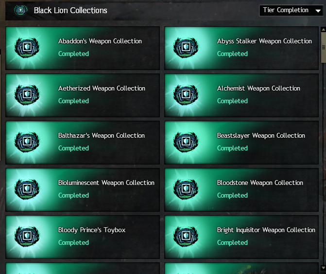 Lord Hizen on Twitter "No more black lion collection to finish or