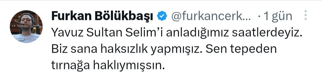 Bu twitter paylaşımında, alevi vatandaşlarımıza hakaret ederek soykırım çağrısı yapan orospu çocuğu #Furkanbölükbaşıtutuklansın 

Nerdesin siber suçlar! Siz sadece beni izleyin, çünkü bu yavşAKlara gücünüz yetmez...!