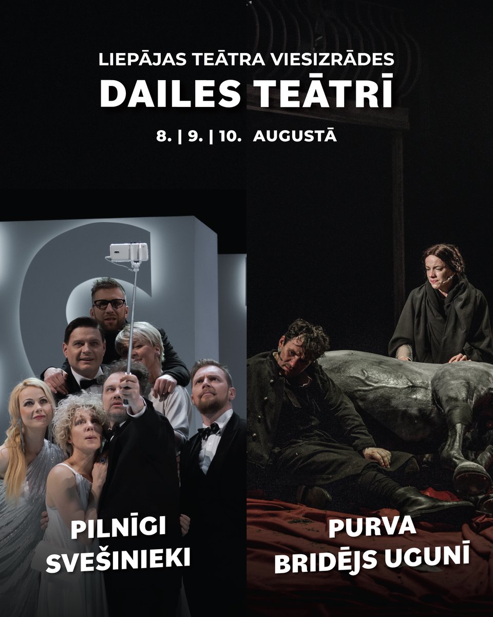 Mums ir jaunumi! Biļetes jau pieejamas. Meklē Biļešu paradīzē!