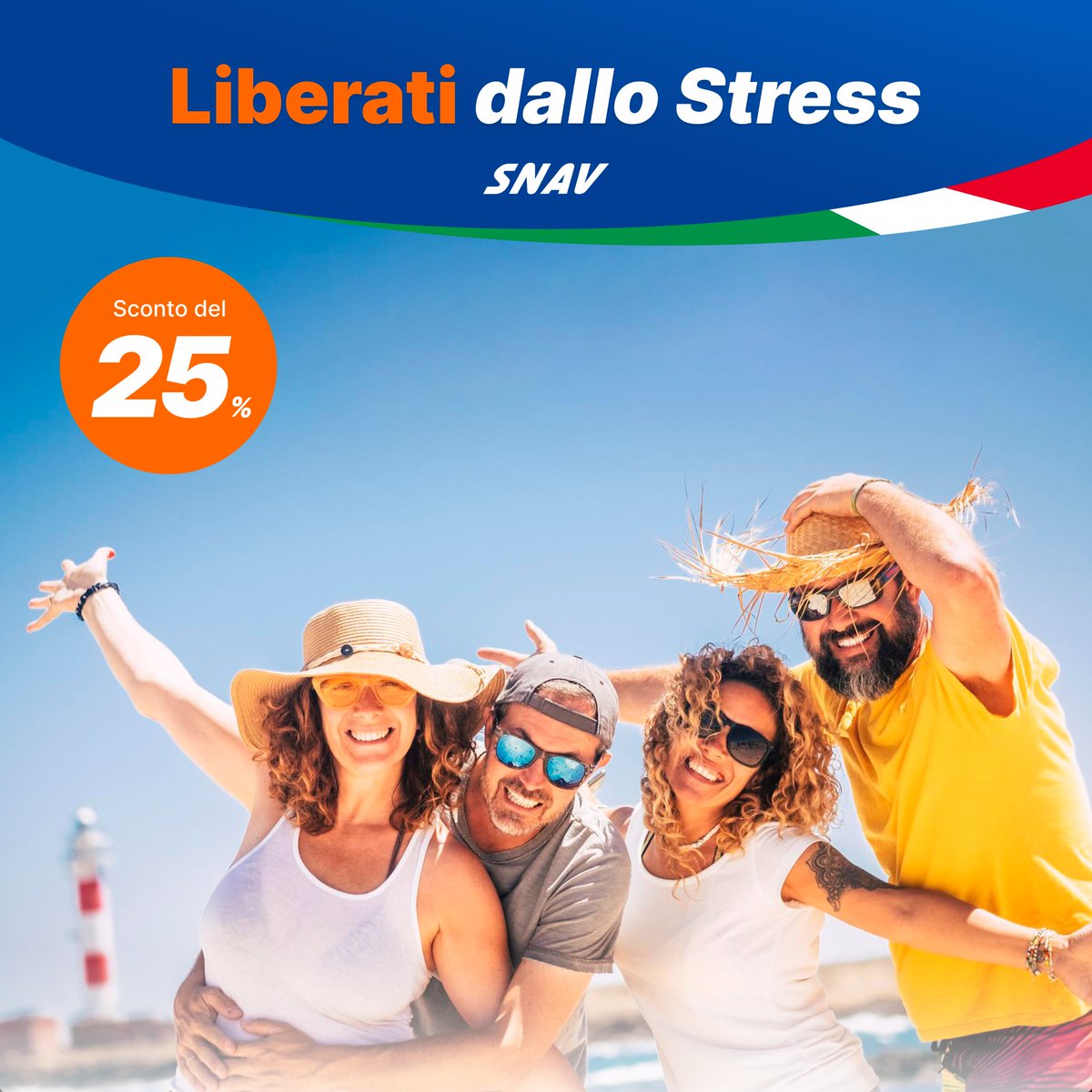 snav_it's tweet photo. @Tobiaszuchewic1 Ciao! Oggi abbiamo pubblicato una fantastica promo con sconto del 25%, puoi acquistare il tuo biglietto sul nostro sito https://t.co/7Bg04Svw0w oppure contattarci telefonicamente al numero 0814285555! Affrettati perché la promo dura solo per 48 ore! https://t.co/HFvlg98F1M