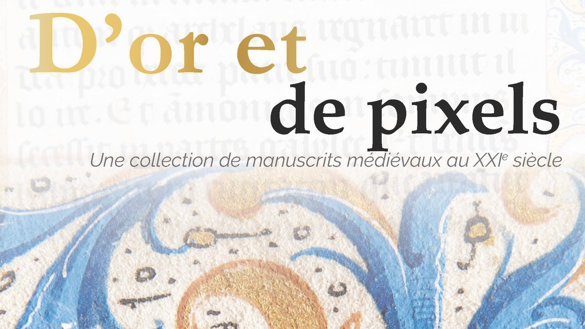 Aujourd’hui ouvre notre nouvelle exposition :
👉 D'or et de pixels
Une collection de manuscrits médiévaux au XXIe S.
🗓️ Du 24 avril au 8 juillet 2023
🔎 Visible dans le hall de la bibliothèque
🌐 bit.ly/DOrEtDePixels