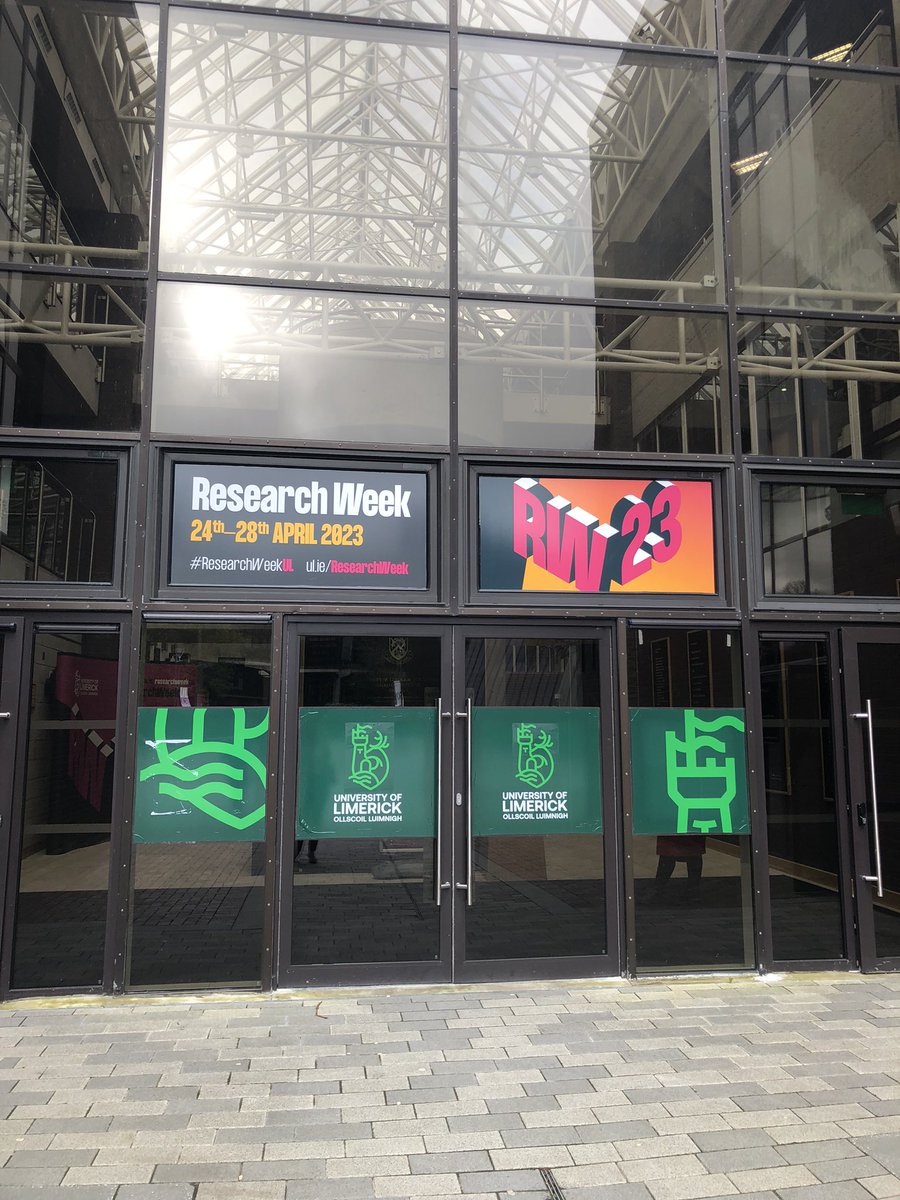 Prof Norelee Kennedy (@ulvpresearch) on Twitter photo Final preparations for #ResearchWeekUL 2023 - all ready for our launch event 1pm today Foundation Building <a href="/UL_Research/">UL Research</a> <a href="/UL/">University Of Limerick</a> Final preparations for #ResearchWeekUL 2023 - all ready for our launch event 1pm today Foundation Building <a href="/UL_Research/">UL Research</a> <a href="/UL/">University Of Limerick</a>