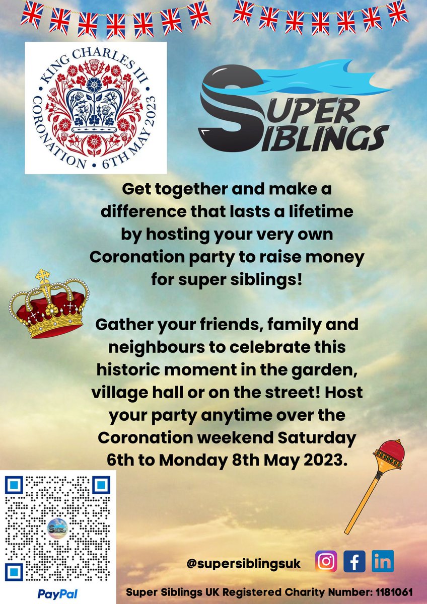 #Coronation2023 #donations 
#charity