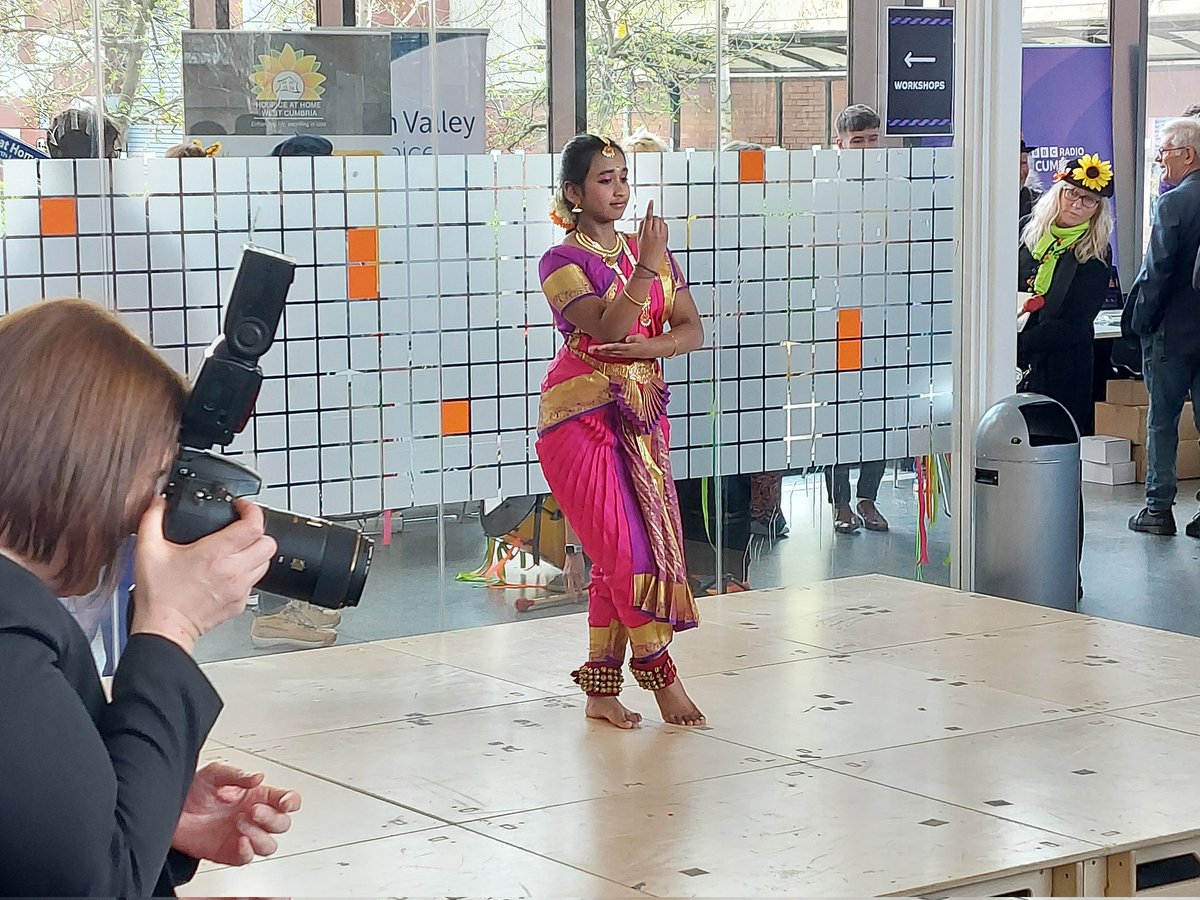 PeterHensman1's tweet photo. The Cumbria Multi-Cultural Bazaar was a marvellous celebration of the many diverse cultures we have in the County. Well done Saj and all the organisers! https://t.co/8hUOLoC4pO
