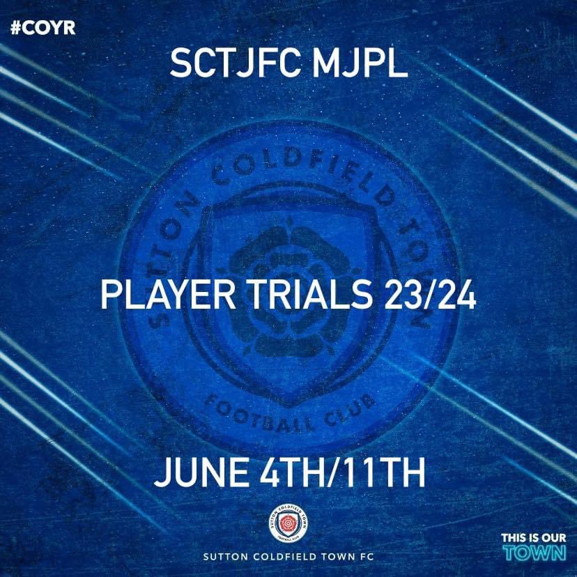 Sutton Coldfield Town Juniors FC tweet media