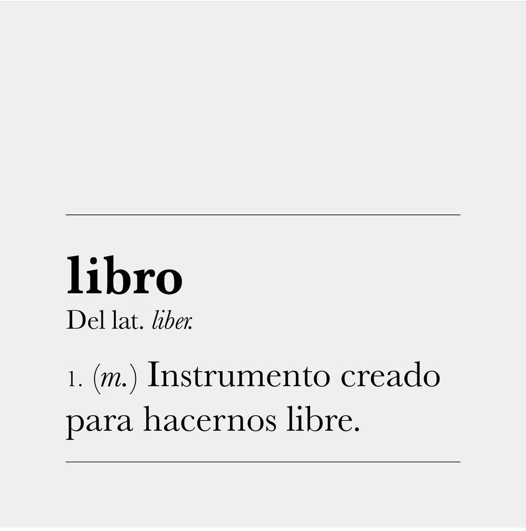 librotea's tweet photo. #libro: instrumento creado para hacernos libre.

💙💙💙

Vía #ProyectoDiccionario https://t.co/trqWIQK5ed