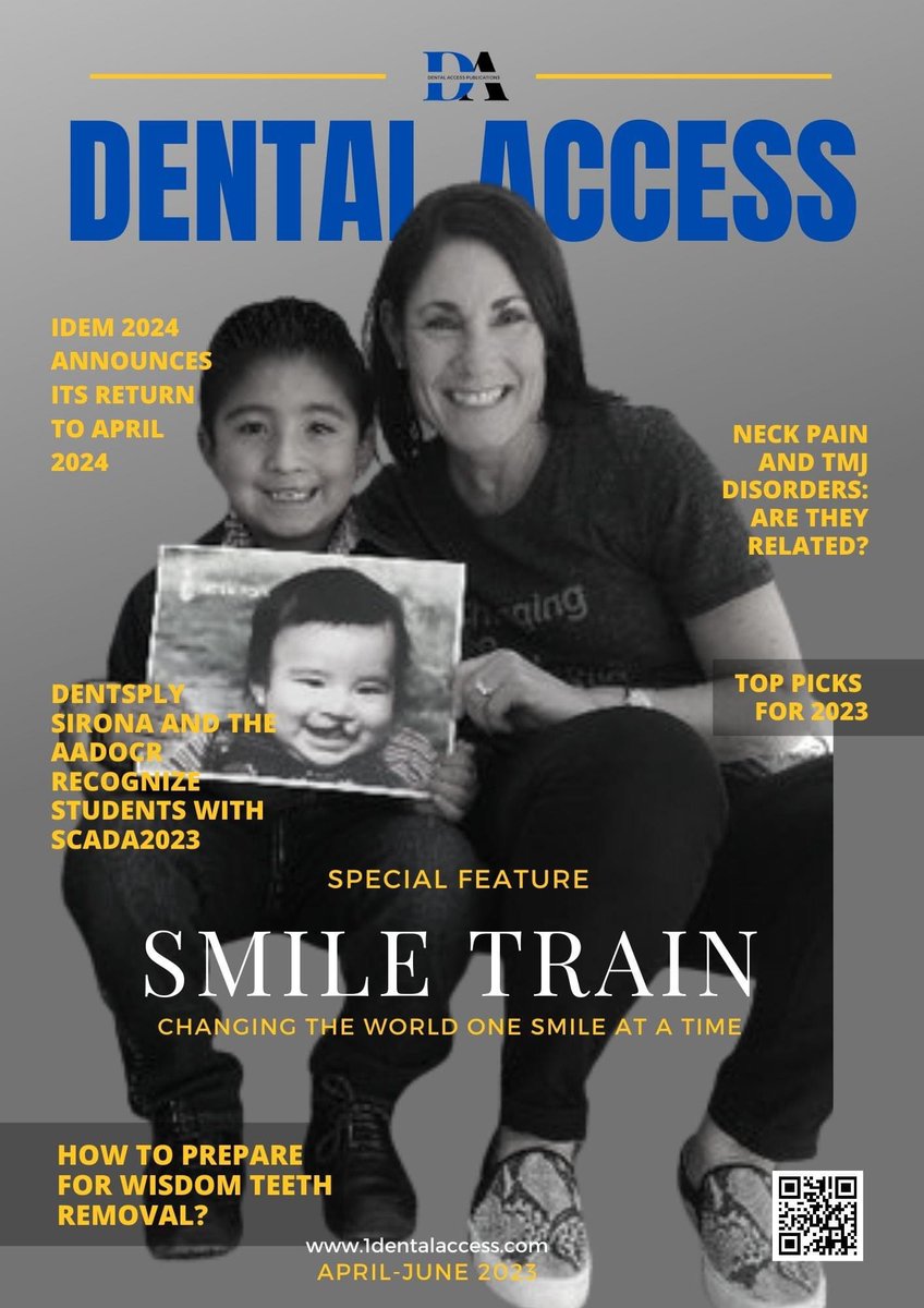 In our second quarter issue, we are featuring SMILE Train -the largest cleft-focused organization with a model of true sustainability. Grab a copy when you attend the MIDS2023 in Kuala Lumpur, Malaysia this May 23-25, 2023. #mids2023 #dentalaccess