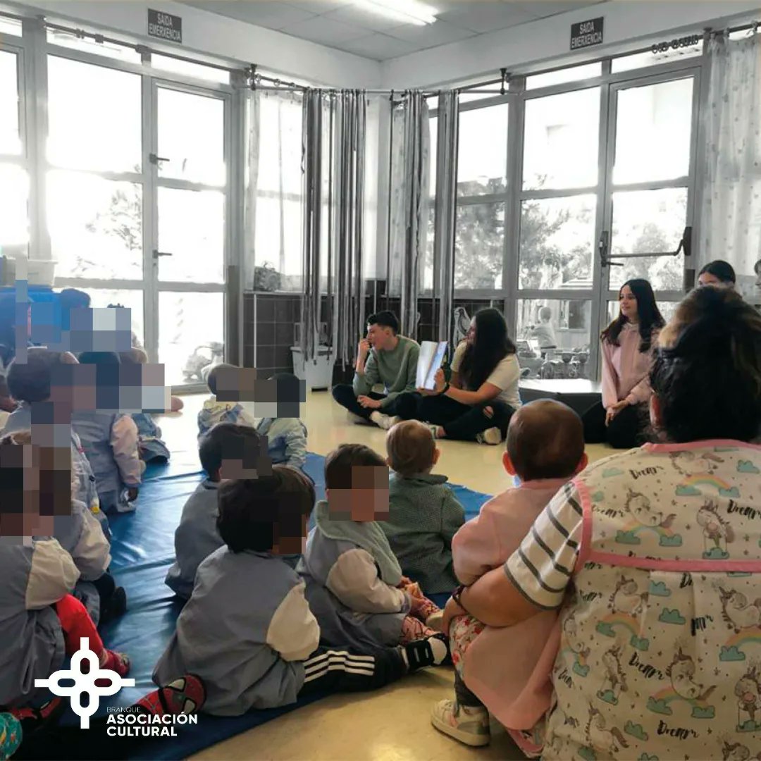 branqueac's tweet photo. 👥 PARTICIPACIÓN XUVENIL 👥

👉🏻 👉O 𝗴𝗿𝘂𝗽𝗼 𝗱𝗲 𝗽𝗮𝗿𝘁𝗶𝗰𝗶𝗽𝗮𝗰𝗶𝗼𝗻 do @ConcelloBurela celebrou a semana pasada o día do libro e o día da literatura infantil cun contacontos nas diferentes escolas infantís do concello. https://t.co/A1DTblcDKc
