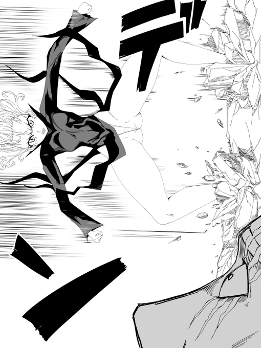 タツマキのアレのデフォルメフィルターをオフ#ワンパンマン 