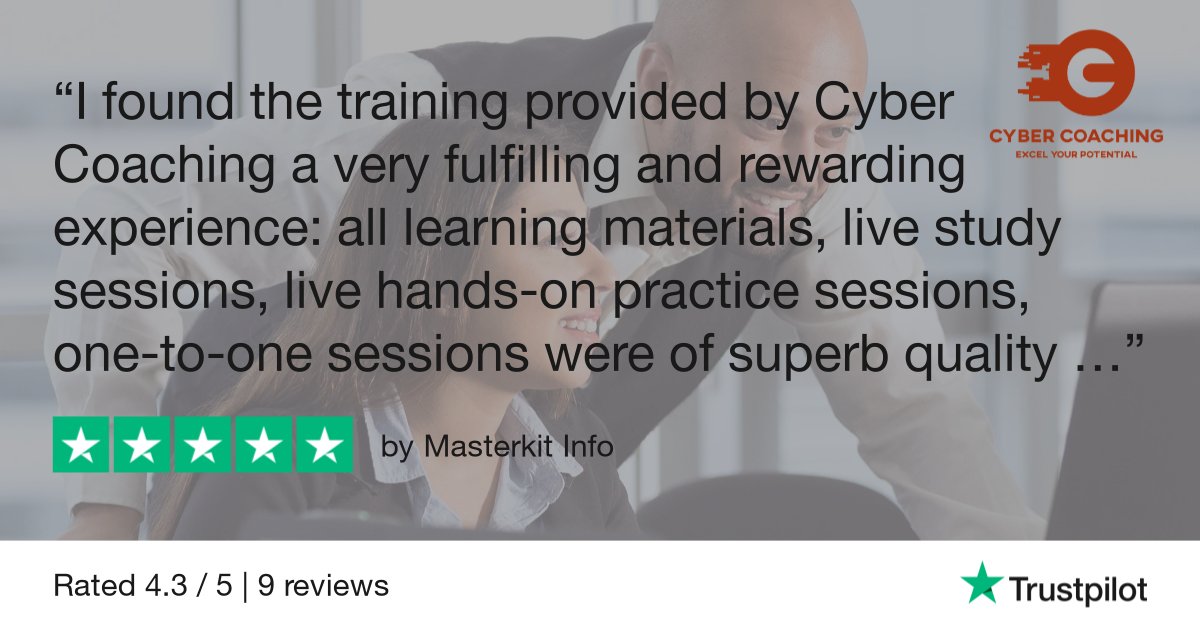 CoachingCyber's tweet photo. A cyber security academy like no other!

We truly care about our students and their journey, so top quality training, coaching and mentoring is the most important thing to us.

Get in touch today to find out more information ➡ https://t.co/LYYru6Lcjm

#cybersecurity #training https://t.co/hKiniwYNHb