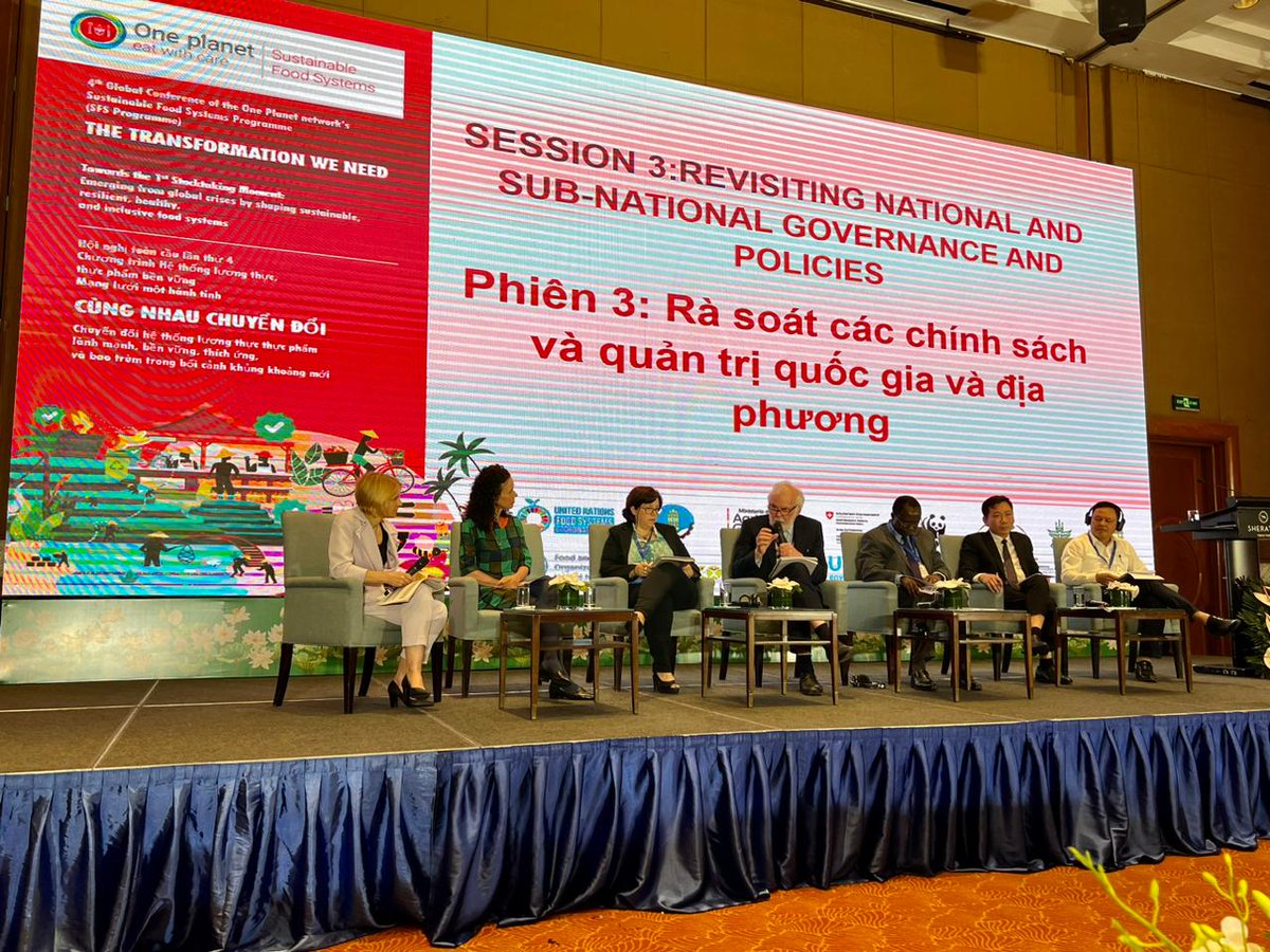 SFSI delighted to be back on Hanoi with @TomArnoldCEO at the Global Conference of the One Planet Network sustainable food systems programme this week @agriculture_ie @irlembvietnam
