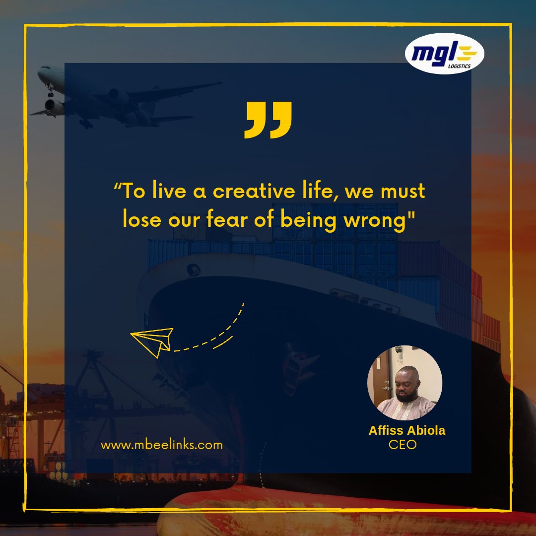 logistics_mgl's tweet photo. 𝙈𝙤𝙣𝙙𝙖𝙮 𝙈𝙤𝙩𝙞𝙫𝙖𝙩𝙞𝙤𝙣✈️💪🏿✌️📦
The best way to live life is to live it creatively.

#BurnaBoy https://t.co/jQpQpGeaOo
