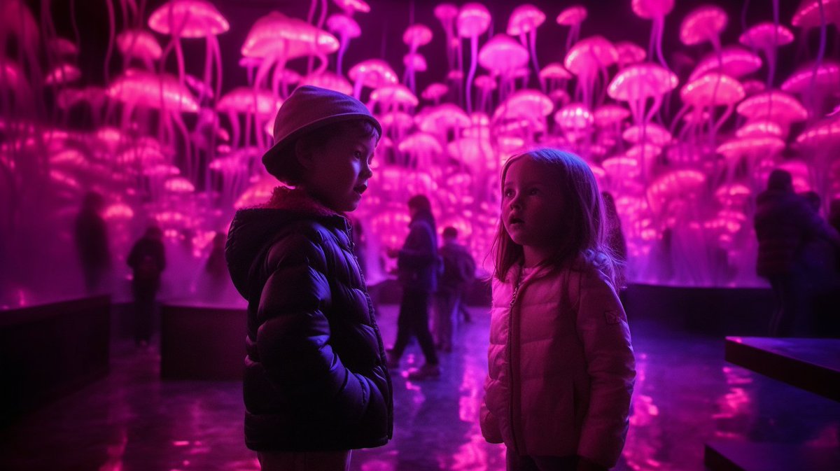 XenoMuseum's tweet photo. https://t.co/EigriWALql
The Xenobiology Museum’s CosmoPink exhibit has officially opened its doors, and the response has been out of this world! 😲🤩

#AI #AIgenerated #AIartworks #AIart #MidJourney #MidJourneyv5 #MidJourneyArt #ChatGPT #ChatGPT4 #xenobiologymuseum https://t.co/KmWd1g1Ra0