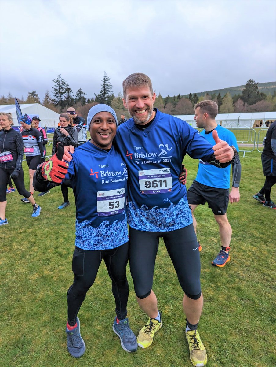 bristowgroup's tweet photo. Bristow is a proud sponsor of #RunBalmoral.
Over 2 days thousands of people of all ages, shapes and sizes pushed their limits, tested their capabilities, cleared their heads, reached new heights and did more than they thought they were capable of.
What a weekend! https://t.co/hYwijNRMqp