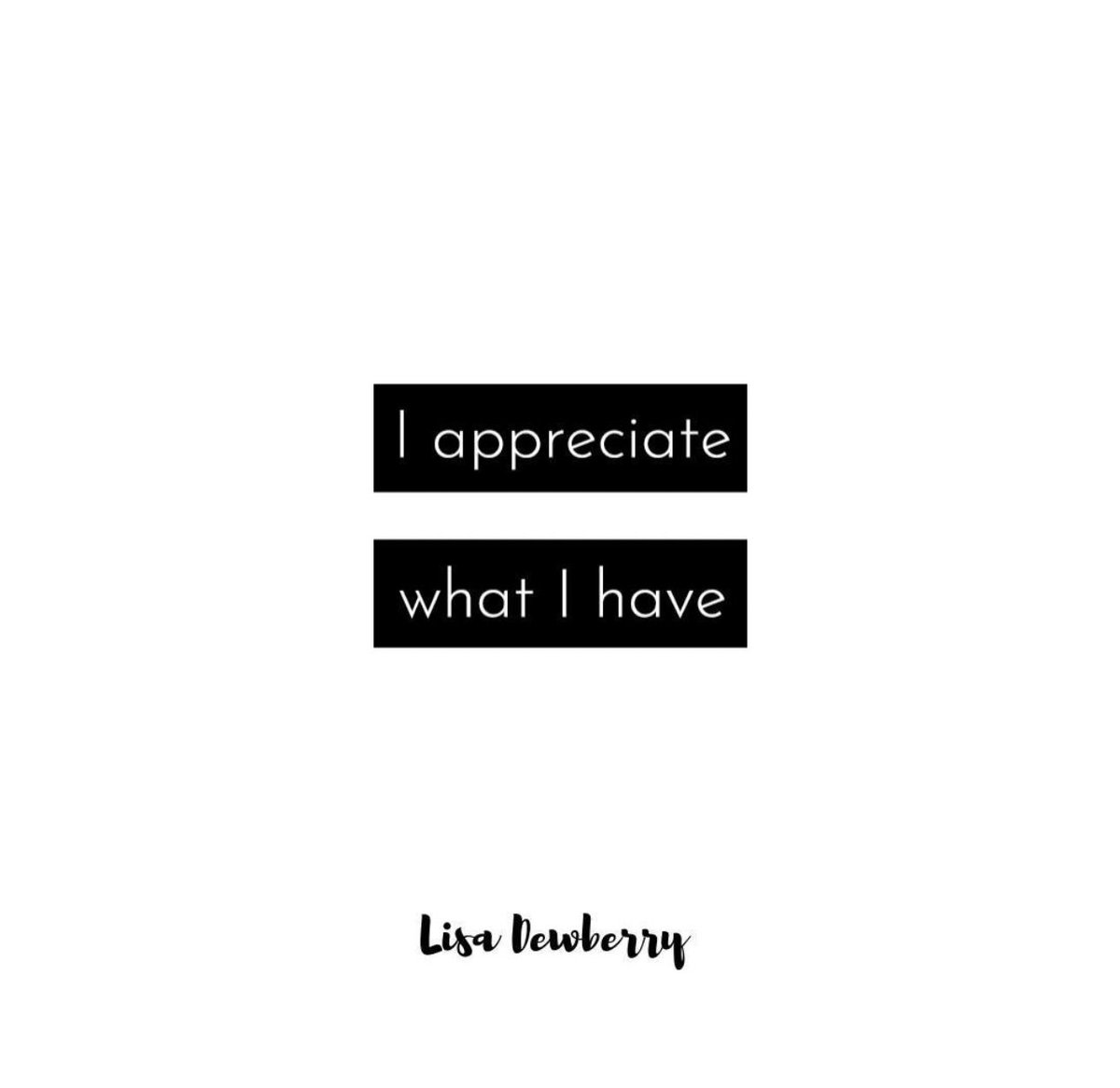 #mondaymotivation — It’s not an easy thing to remember but it’s so key - #appreciatewhatyouhave - not what you don’t bc the grass isn’t always greener - it may just be the filter — #loveyourlife #bekindtoyourself // @lisadewberry