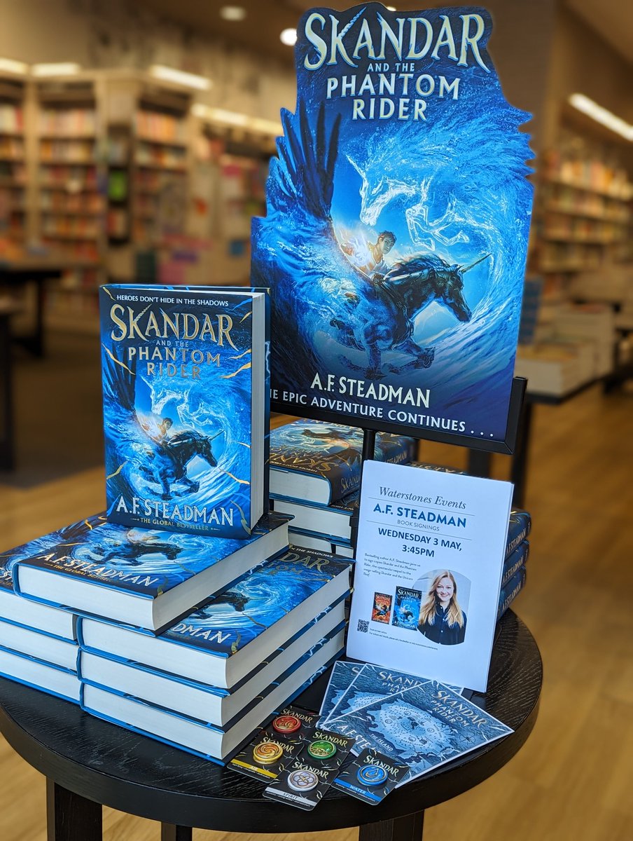 It's Skandar takeover week!! The most anticipated sequel to the greatest series is landing. Where is the Weaver? What will happen to Skandar's quartet? Will there be Jelly Babies?! @annabelwriter will be visiting us to sign copies on 3rd May at 3:45pm... who's coming?!