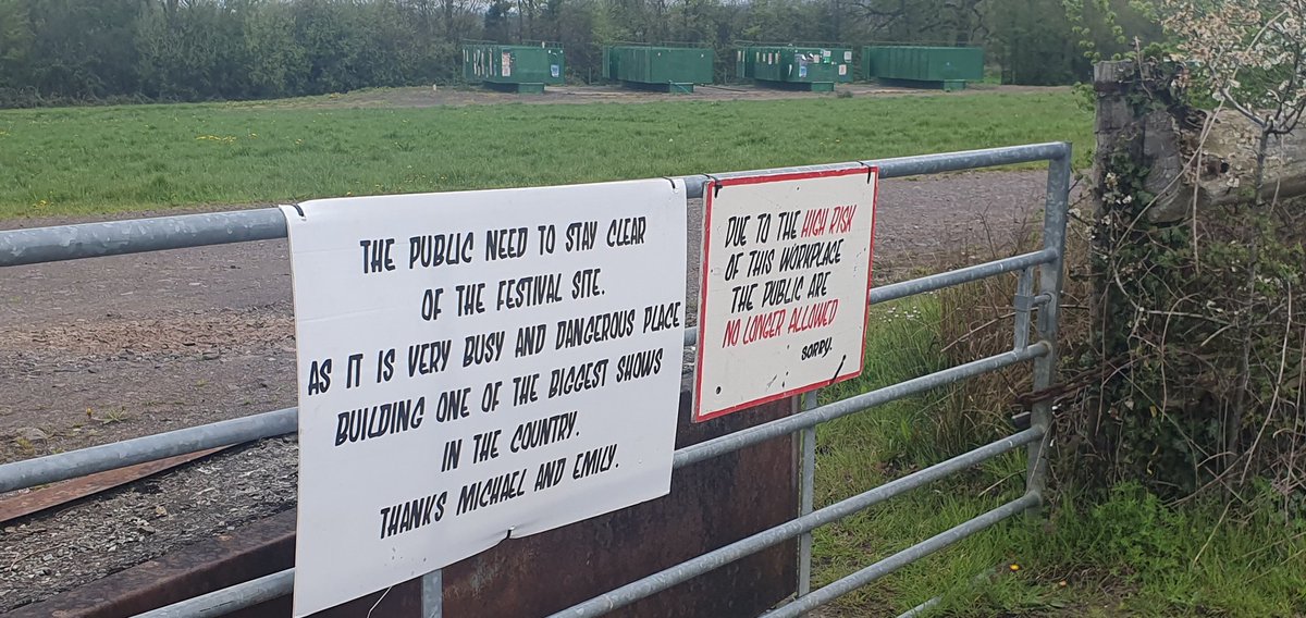 It's happening #glastonbury2023 #Glastonburyphotooftheday