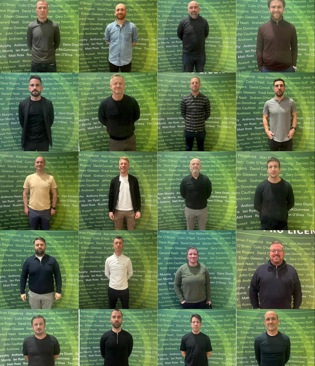 FAICoachDev's tweet image. Welcome to our 2023 - 2024 @UEFA Pro Licence group 🙌⚽️

Day 1 of block 1 consisted of ⤵️
➡️Interactive Workshop on Pre-Block Tasks
➡️Guest Speaker Ian Ryan 

Day 2 is now underway🙌

#CoachEducation
#RealityBasedLearning
#lifelonglearning