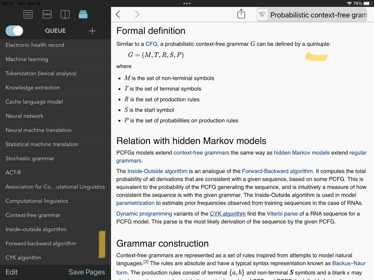 BurkhartRj's tweet image. This #PiDay Op-Ed inspired using #WikipanionPlus to learn more about #ContextFree Grammars (CFG) enabling Natural #LanguageProcessing …